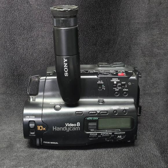 SONY Video Camera Recorder CCD-TRV91 Camcorder Charger Batteries & Videotape - Picture 3 of 16